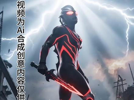 【AI合成自制短片】暗黑迪迦vs诺亚奥特曼整活现场 #奥特曼 #贝利亚#诺亚 #AI创作