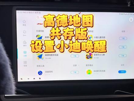 最新版高德地图共存版设置方法!适配无法使用小迪唤醒导航!#比亚迪 #比亚迪宋plus #比亚迪唐 #宋prodmi #用车技巧