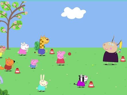 和羚羊夫人一起玩击球游戏,你猜猜最后是谁接到了球呢?@孩之宝中国 @抖音青少年 #动画短片 #儿童动画#击球游戏