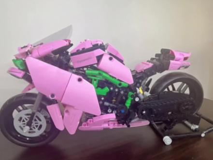 川崎H2,每个人的梦想#沉浸式拼乐高 #万物皆可乐高 #大人也要玩玩具 #小颗粒积木拼装