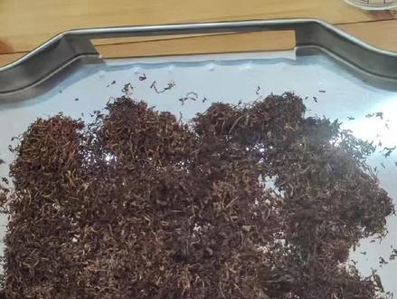 白肋烟发酵分享(二)#烟丝 #烟叶 #手卷烟