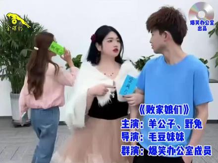 败家娘们儿MV #看一遍笑一遍 #办公室游戏 #模仿mv