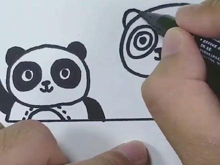 熊猫主题的手抄报边框,快拿去吧@抖音小助手