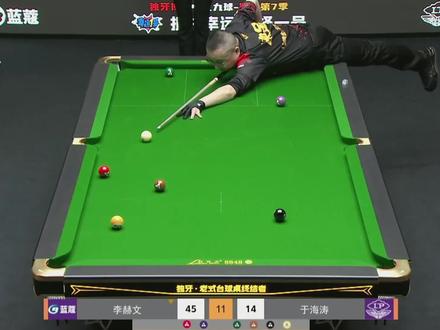 最新决金8进4,蓝蔻战队vsLP战队单打第二轮,李赫文对战于海涛,蓝蔻战队依然领先巨大优势!#台球 #李赫文 #于海涛 #决金 #决金第七季