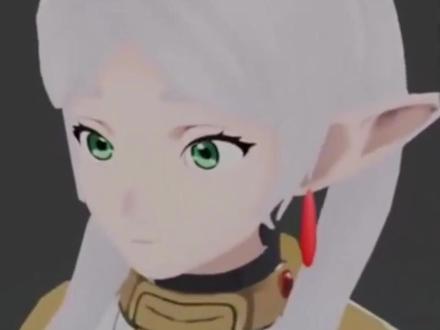 仰视,轻而易举啊! #离谱#整活#葬送的芙莉莲#二次元#绘画