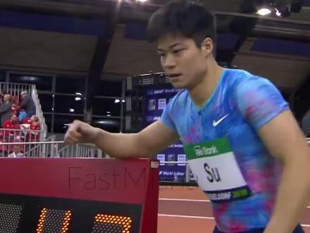 亚洲男子60米项目的天花板 #60米 #苏炳添 #百米短跑
