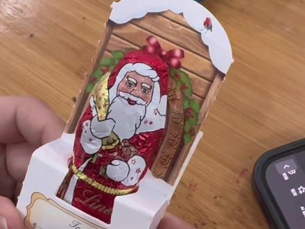 有人问我怎么做的,今天分享做法 #咕咕嘎嘎 #圣诞老人