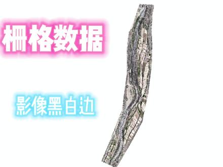 如何去除影像的黑白边 #Arcgis #CAD #测绘 #软件教程