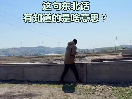 猜一猜东北话 #方言田间地头 #东北农村趣事多 #钓鱼人的未解之谜