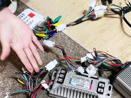 电动车多功能霍尔一分四转换头#多功能控制器电机霍尔转换线#电动车维修工具 #转换线 #电动车维修知识分享#电动车维修技术分享