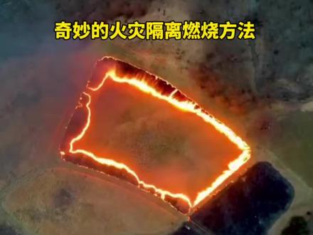 奇妙的火灾隔离燃烧方法 #科普一下 #开眼界了 #热门推荐 奇妙的火灾隔离燃烧方法 #科普一下 #开眼界了 #热门推荐