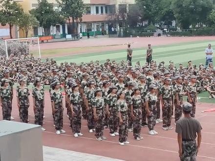 随县二中……高一新生军训#新生军训