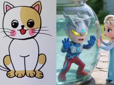 黑暗奥特曼做了好多好事,可别人还是不理解他,怎么办呀。#简笔画 #奥特曼儿童动画片 #奥特曼