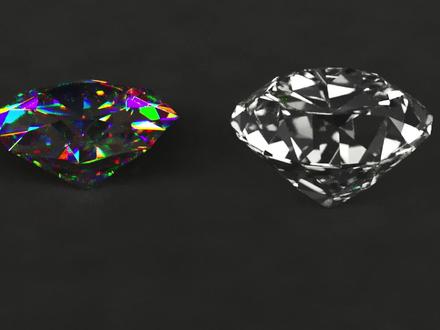 C4D R26 五分钟做个钻石的方法 #C4D #c4d教程 #c4d建模 #c4d小知识