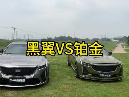 黑翼好看还是铂金好看?#凯迪拉克ct5 #ct5黑翼 #ct5铂金