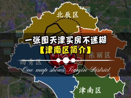 一张人口热力图,天津市津南区买房不迷糊…#天津房产 #新房推荐 #买房攻略 @DOU+小助手