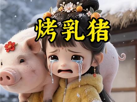 烤乳猪🐷吃一群人吃做一个人做 #AI美食 #新农村人计划 #治愈系 #原创动画 #动漫 @DOU+小助手 @上热门🔥🔥🔥 @抖加🔥上热门🔥dou+🔥热点宝