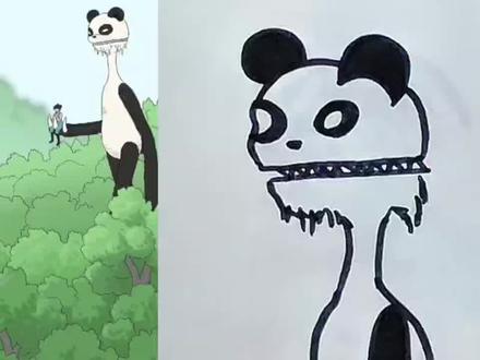 熊猫#简笔画 #跟着抖音学画画 #一学就会的简笔画 @抖音小助手 @抖音青少年 @抖音创作者中心