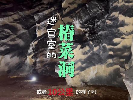 开阳·迷宫室的椿菜洞#大自然的鬼斧神工 #溶洞 #百魔洞 #洞穴探秘 #刘亚东说故事 @刘亚东说故事