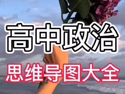 高中政治思维导图大全#高中政治 #思维导图 #学霸秘籍