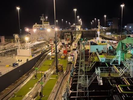 过巴拿马运河 #巴拿马运河 #海员 #海员培训 #看世界