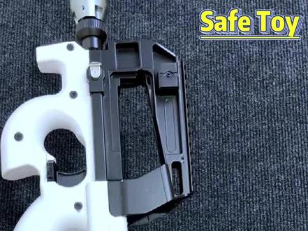 黑白配P90冲锋#水晶弹枪 #男人玩具