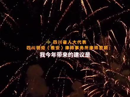 四川省人大代表罗颖:建议允许春节分时分区燃放烟花爆竹 @DOU+小助手
