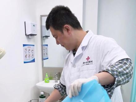 包皮手术需要做多长时间。#环切术 #备皮 #孔巾 #麻药 #术后恢复