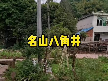 雅安名山的八角井#雅安 #名山 #蒙顶山 #文化 #历史