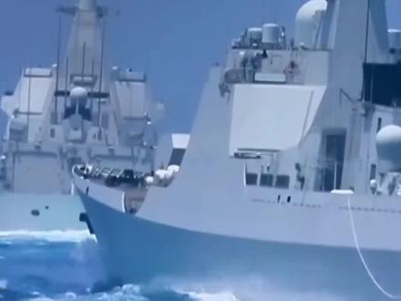 刘公岛海域实弹演训:以甲午故地之姿,砺强军卫国之盾#演习