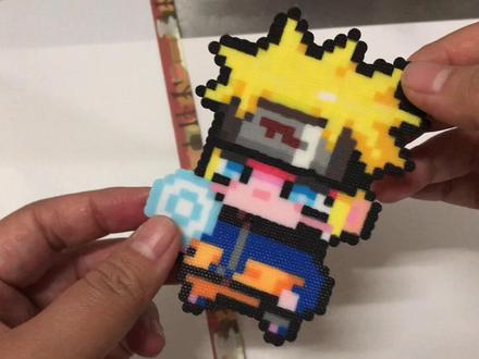 鸣人拼豆
#拼豆 #手工 #火影忍者 #拼豆豆手工 #我爱手工