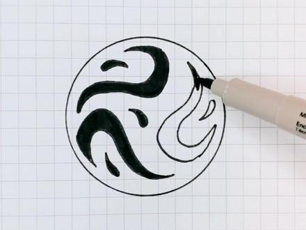 这是什么图案呢?#画画教程 #刺客伍六七@DOU+小助手