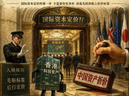 恒生科技为什么便宜不涨?腾讯只是港股科技最显眼的压力表。很多人盯着腾讯、估值、回购和分红,但真正要看的,是港股科技身上的五把锁:宏观、外资、AI虹吸、旧互联网叙事和港股流动性。便宜不是上涨按钮,变量才是点火器。个人观点,仅作行业和资产框架分析,不构成任何投资建议。#恒生科技#腾讯#港股#港股互联网#科技行业