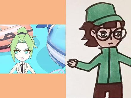 大鱼吃小鱼 #画画 @抖音创作小助手 @抖音小助手