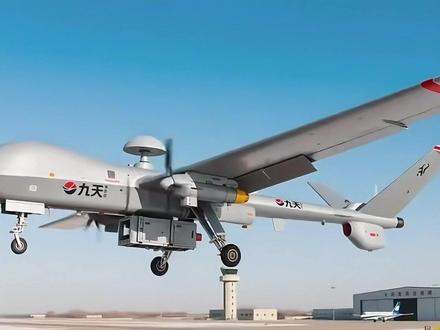 全球唯一,“九天”无人轰炸机首飞成功!它对中国意味着什么? #九天无人机