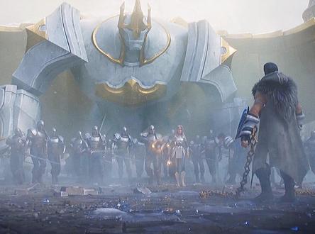 “德玛西亚人,从不退缩!”#英雄联盟