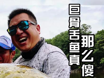 巨骨舌鱼真那么傻吗? #钓鱼那些事