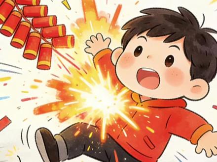 禁放烟花爆竹 阳光寒假