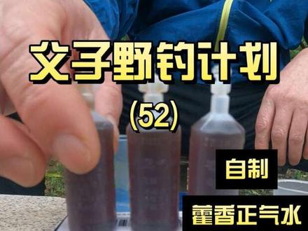 父子野钓计划:第52期,夏季钓鱼自制“藿香正气水开口剂”! 我和老爸决定野钓放到自己的鱼塘#野钓 #真实生活分享计划 #原来钓鱼才是抖音运动顶流 #钓鱼的乐趣只有钓鱼人懂 #2026dou来钓鱼#2026dou来钓鱼