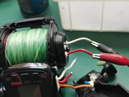 禧玛诺电绞轮电机维修#抖音记录修理工的日常 #专业的事交给专业的人 #禧玛诺