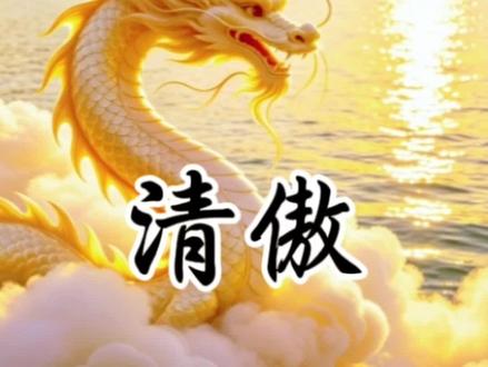 清傲 龙女生来傲骨,心藏山海
不攀富贵,不欺落魄,一生只忠于真心#属龙女性 #龙女自带邪骨 #中年女人觉醒 #大女主气场 #人间清醒女人