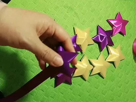 彩带风铃-大五角星教程二