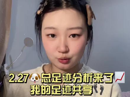 2.27🐶总足迹分析📈,我的足迹👣共享#基金理财 #狗总粉丝团 #攒金人