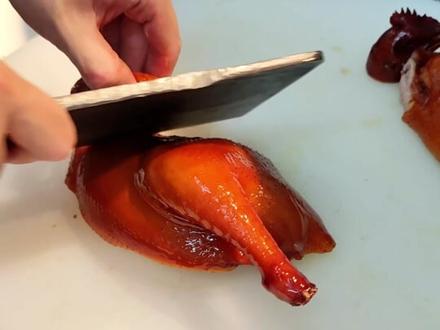 最喜欢的豉油鸡做法,颜色靓,味道正!#广式烧腊 #豉油鸡 #刀工