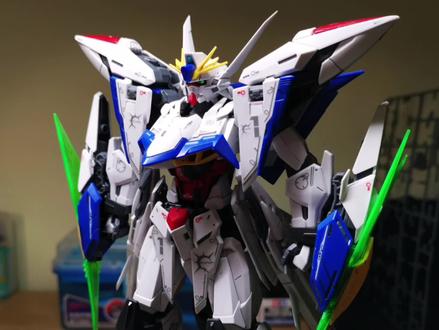 一期看完万代MG天蚀高达制作全过程 #高达 #高达模型