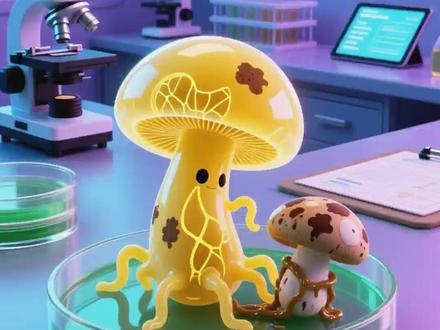 黏菌为什么不爱吃香菇? 大家有没有好奇过为什么黏菌好像不太喜欢吃香菇呢?今天咱们就来一探究竟,黏菌这地球上最奇特的生命形式之一,没有神经系统和大脑却有着惊人的能力,就像2000年日本科学家的迷宫解谜实验黏菌能高效找到从入口到食物的最短路径,展现出类似分布式计算的能力,有实验准备了12种食物,观察黏菌进食偏好,还专门观察了黏菌在三种蘑菇包括香菇中的即食选择,结果发现黏菌对香菇进食偏好较低,其实啊黏菌是引起高温性食用菌畸形或腐烂的病害,香菇就常被它侵染,发病初期带面会出现黏糊,稀疏网状菌丝很快蔓延成片,还会包裹固体,让固体软辅死亡或畸形产生褐色子囊,为啥黏菌不喜欢香菇呢?一种推测是香菇里的某些化学成分像抗菌物质可能抑制了黏菌生长繁殖让它不适应,排斥香菇,还有推测是香菇代谢活动改变了局部环境,化学成分,比如pH值,氧气浓度等,影响了黏菌在香菇上的生长繁殖,看来黏菌和香菇之间有着奇妙又复杂的关系,这也让我们对微观生物世界充满了好奇。#黏菌 #香菇 #冷知识 #科普