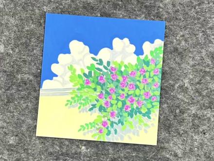 色块堆叠出的浪漫,是属于画笔的小幸福#画画 #简笔画 #简笔画教程 #画一个故事