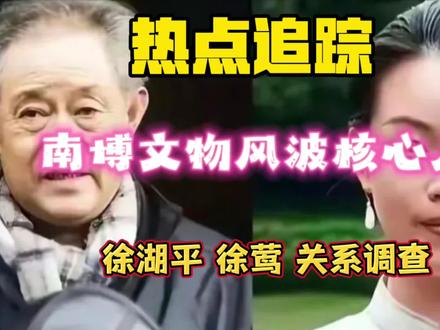 #南京博物馆 #徐湖平 #徐某莺 #仇英 #文物保护 热点追踪:南博文物风波核心人物 徐湖平 徐某莺 关系调查