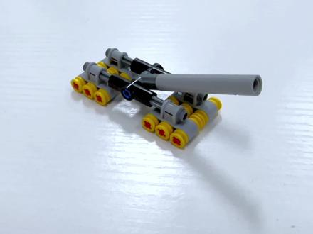 4辆坦克合体变巨炮#乐高搭建 #乐高moc #积木搭建 #玩积木的王子