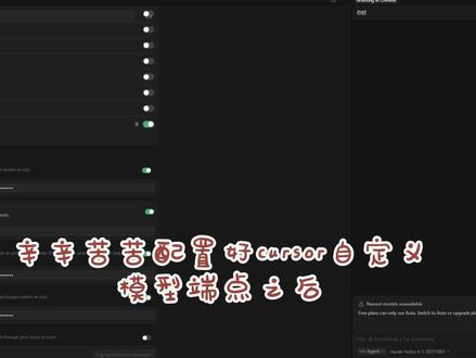 vscode+codex能否跟cursor一样丝滑?
#codex #cursor #openai #ai #gpt